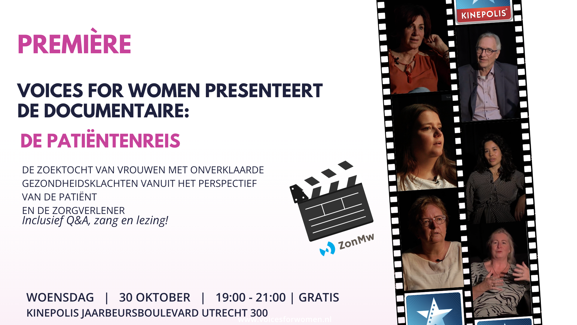 Kom naar de première van de documentaire 'De Patiëntenreis'!